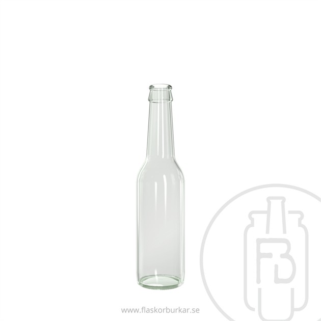 275 ml Longneckflaska Transparent,Kron26