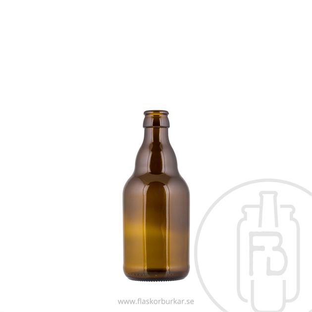 Steinie 330 ml, Amber, Kron 26