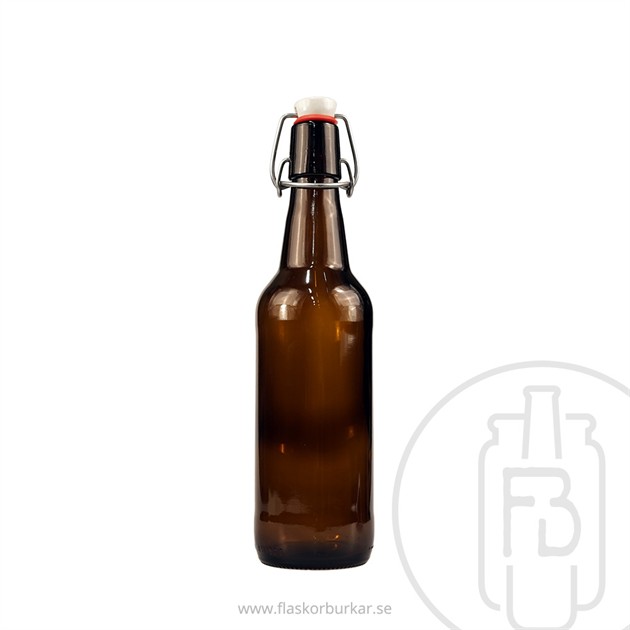 Bygelflaska 500ml Brun,Fet-850