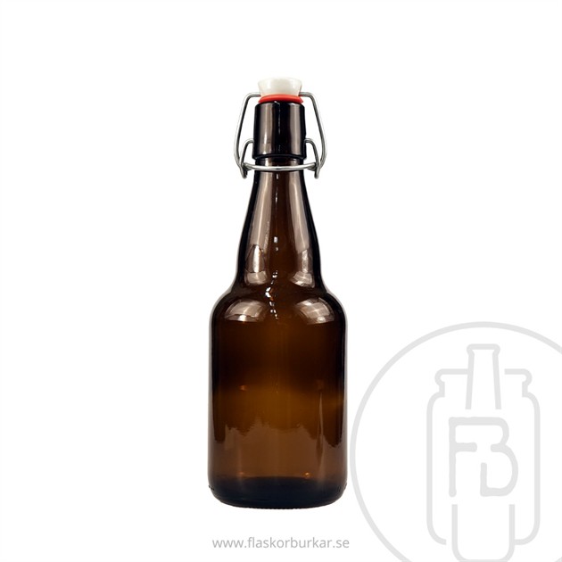 Bygelflaska 500ml Brun,Fet-850
