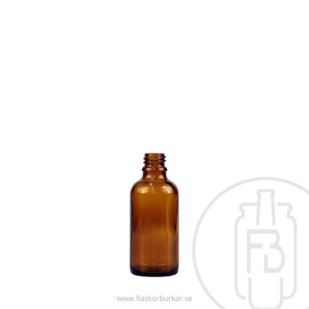 Flaska 50ml Brun,M18