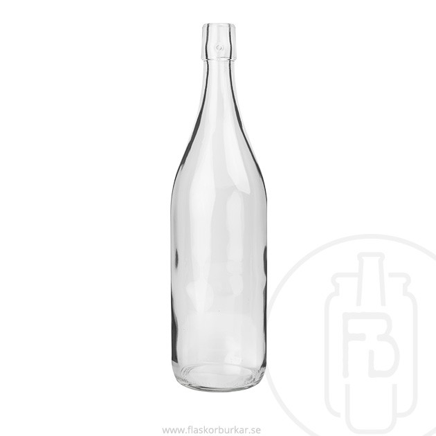 Bygelflaska flint, 1000ml, FET-850