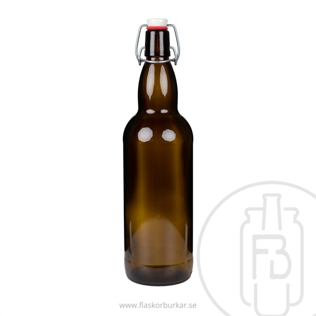 1000ml swingstopper brun bottle, Fet-850