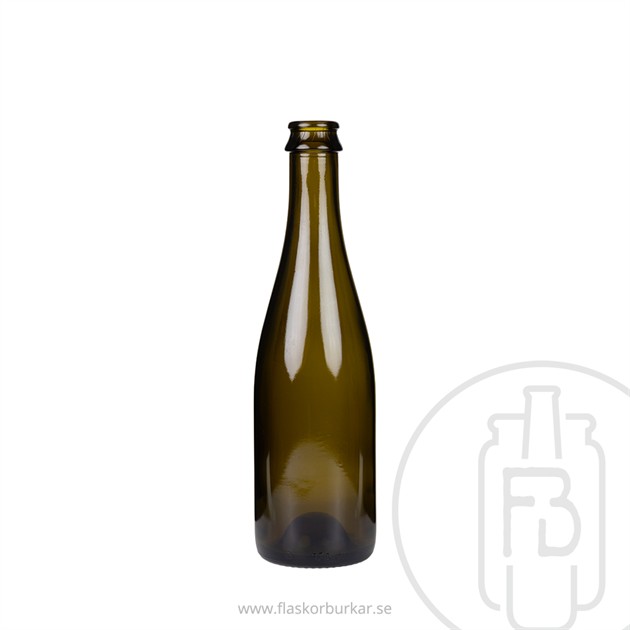 Champagneflaska 375ml grön,Kron28,Champ