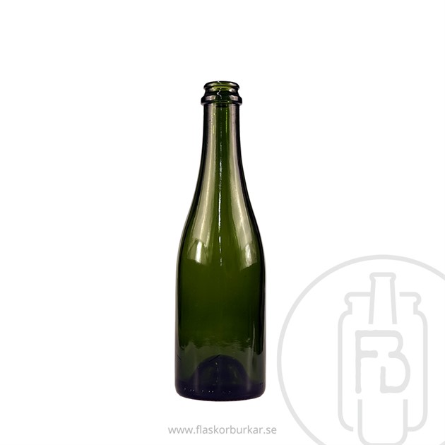 Champagneflaska 375ml grön,Kron28,Champ