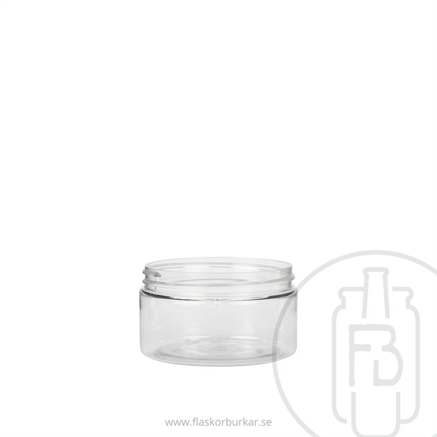 100ml, Cylindrisk burk, PET, 70/400