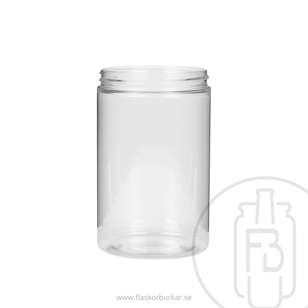 400ml, Cylindrisk burk, PET, 70/400