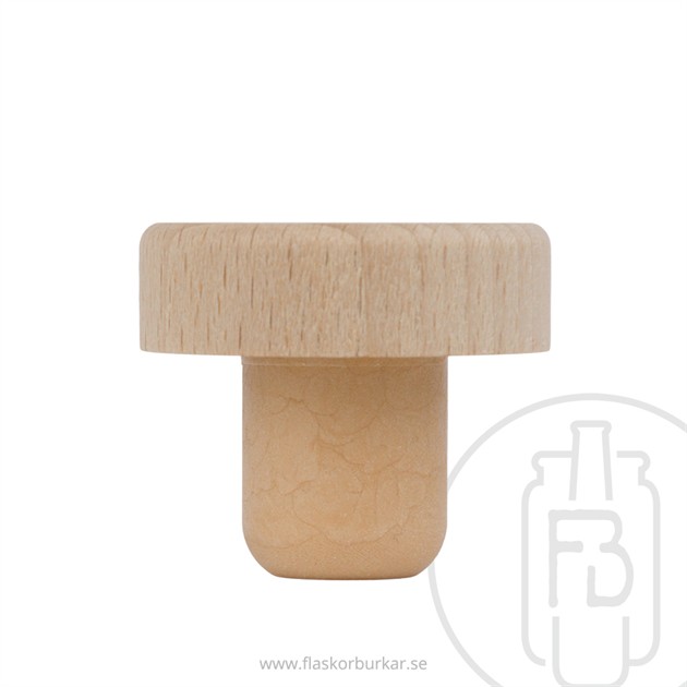 trähatt 39x12 plastkork 19,5 mm