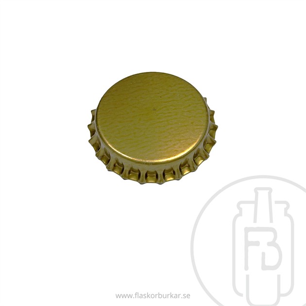 Kronkapsyl 29mm guld champagne