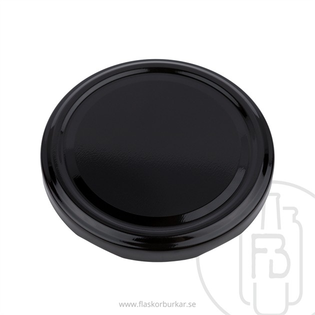 Twist off lid, 82mm, Black