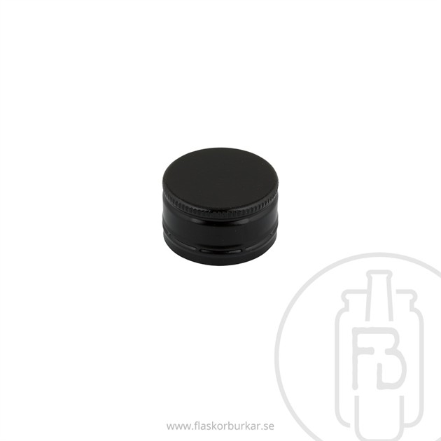 kapsyl utan gängor svart