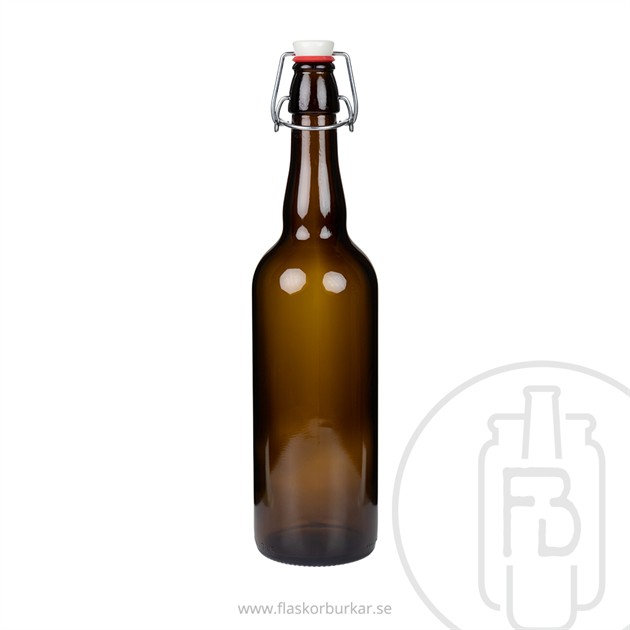 Flaska 750 ml brun